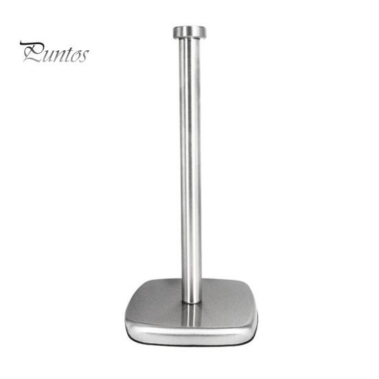 

Настольный держатель для бумажных полотенец с устойчивым основанием, полированная поверхность, нержавеющий держатель для рулонов бумажных полотенец для ванной комнаты и кухни C