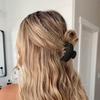 4er-Pack Mittlere Doppelreihe Zähne Haarklammern 65mm Langlebige Kunststoff-Haarklammern für Dickes und Dünnes Haar Styling-Accessoires für Damen Mädchen