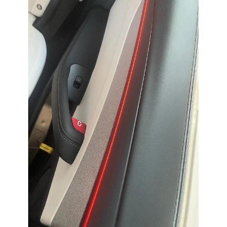 Italian Premium Suede For Tesla Model Y 2025 Juniper Model 3 Highland 2024 Door Switch Patch Trim Cover Interior Car Accessories