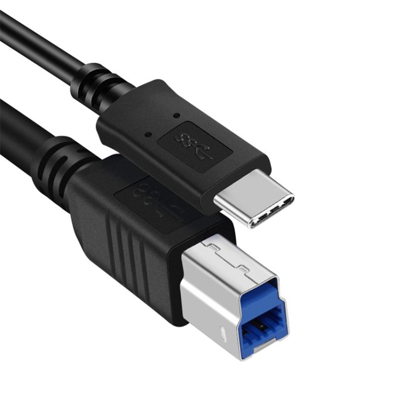

1м Кабель-подовжувач Type-C 3.1 на USB 3.0 Type B для принтера Високошвидкісний кабель для передачі даних As Shown A