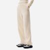 Li-Ning Solid Color Mid Waist Drawstring Versatile Breathable Straight Leg Sports Pants Women Bottoms AKLVA52-3