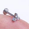 Elegant G23 Titanium Lip and Cartilage Piercing Studs