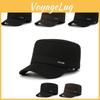Men Letters Classic Warm Flat Cap Winter Ear Protection Thickened Outdoor Travel