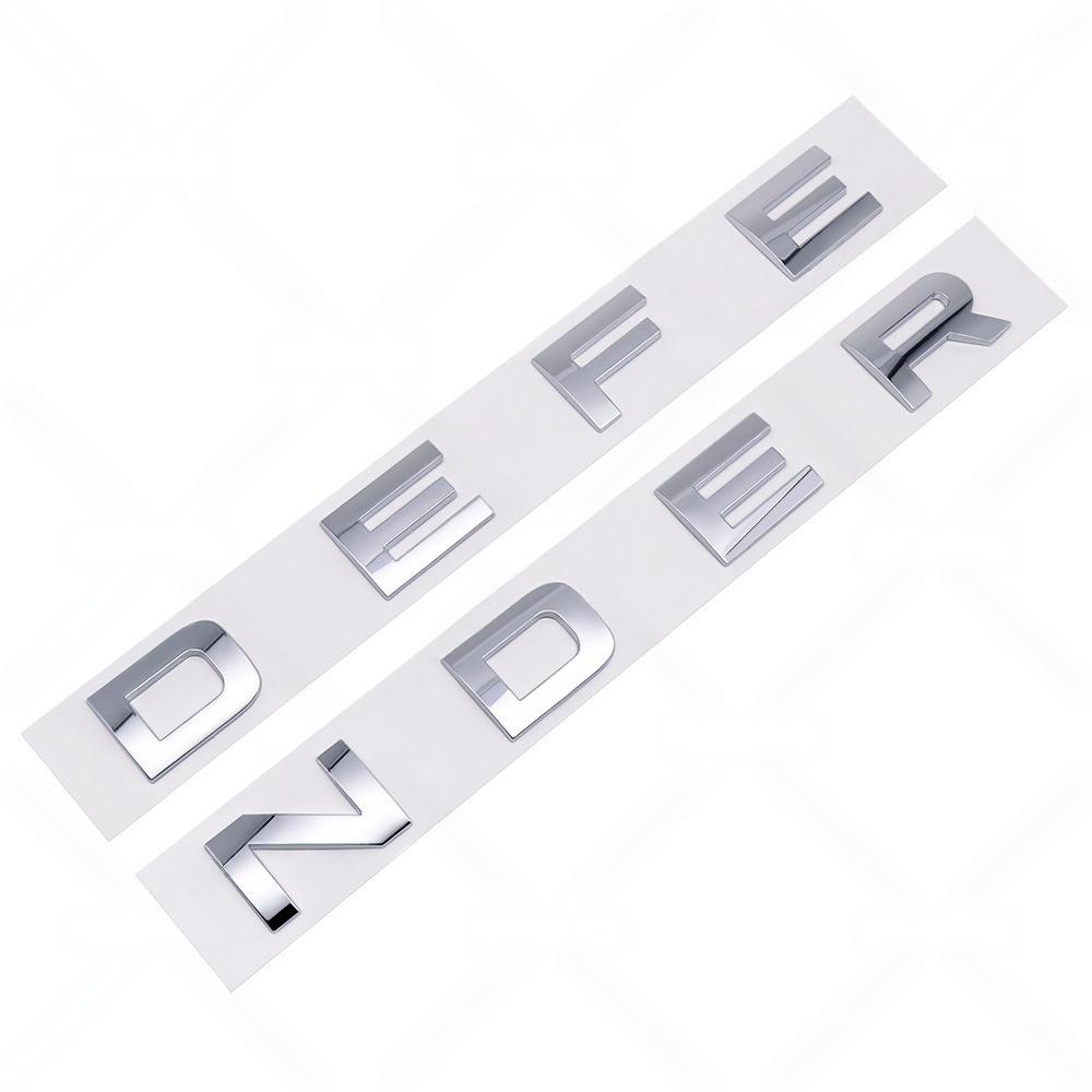 1Pc 3D ABS Letters Car Front Hood Badge Bonnet Sticker Rear Trunk Emblem Logo Decal Accessories