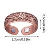 Comfortable Men Women Magnetic Rings Finger Ring Copper Jewelry Vintage For Wedding Parties Men Adults Special Pain Relief