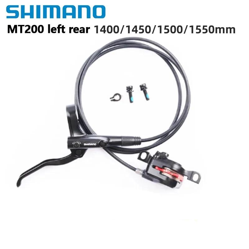 Shimano BR MT200 Einseitige Hydraulische Scheibenbremse Für Mountainbike 800mm 850mm 1400mm 1450mm 1500mm 1550mm Fahrradbremse
