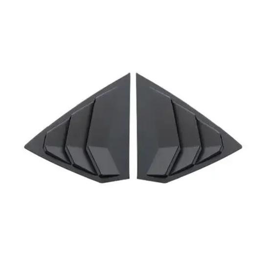 

For Buick Regal Opel ignia B 2017- Rear Window Louver Shutter Cover Side Vent Trim Windshield Cover Car Accessories матовый черный