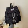 Schulrucksack Koreanische Version Nische Schleife Polka-Dot-Rucksack College-Stil Freizeitreisen Große Kapazität Schüler Schulranzen