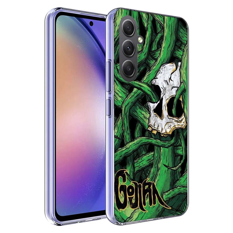 G-Gojira Band Phone Case for Samsung A17 A37 A57 A07 A16 A26 A36 A56 A06 A02S A12 A22 A32 A52S A04S A14 A24 A34 A54 A03 A13 A33