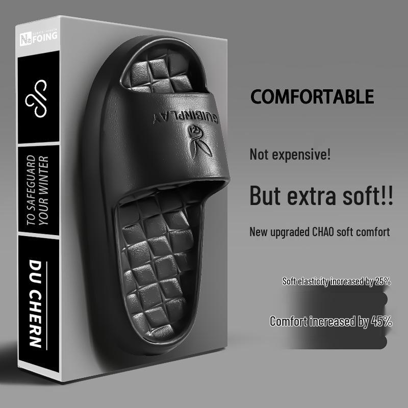 Women's Eva Summer Slippers - Non-slip Lightweight Indoor/Outdoor Bathroom Footwear