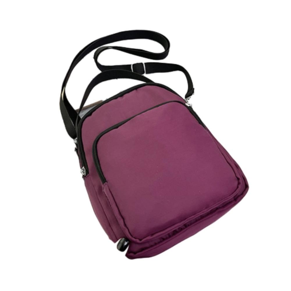 Casual Mini Square Shoulder Bag Waterproof Mobile Phone Pouch Fashion Nylon Crossbody Bag  Travel