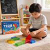 Iq Puzzle Toy With Geometric Plastic Blocks For Children Learning And Development