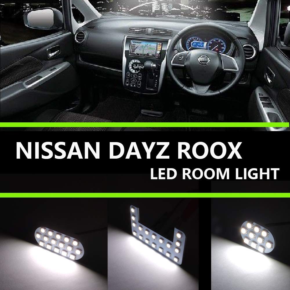 ZXREEK ROOX Room Lamp for Nissan DAYZ ROOX and Mitsubishi EK X This LED Room Lamp Is Specifically Designed for the Interior of the Nissan DAYZ It