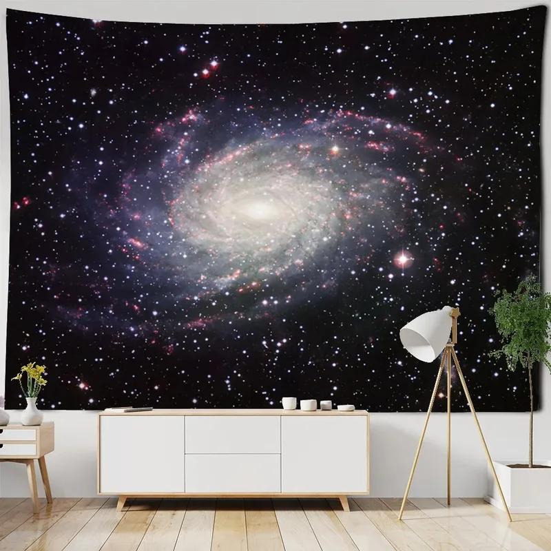Cosmic Planet Night Sky Star Pattern Tapestry Home Wall Decoration Tapestry Bedroom Living Room Tapestry