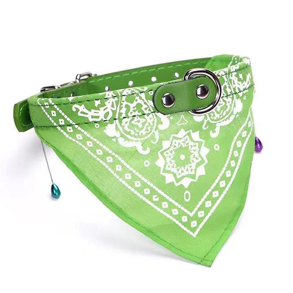 Triangle Cat Dog Bandana Soft Touch Fabric Reusable Colorful Bandana for Small Medium Large Dogs