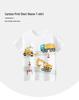 27kids 2024 Summer New Children's Short-Sleeved T-Shirts for Baby Boys