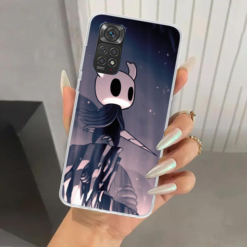 Hollow Knight Cartoon Phone Case for Xiaomi Redmi Note 14 13 12S 12 11S 11 Pro Plus 11T 11E 10S 9 9S Soft Funda Print Shell Note