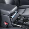 Center Console Hanging Storage Box Tray for Toyota 4Runner Accessories 2010-2024 Wallet Phone Keys Armrest Hanging Car Organizer