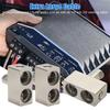 Universal Car Audio Modified Wire Power Supply O-Type Terminal Block Aluminum Alloy Connector Auto Audio Amp Input Reducer
