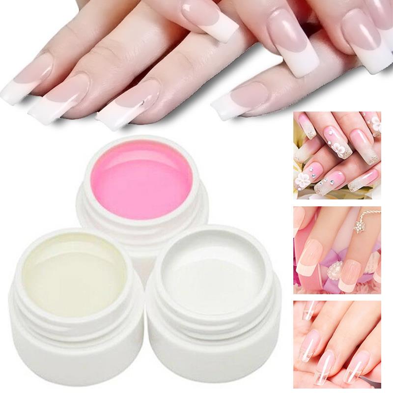 Buy Nail Repair Gel Fix Crack Glue Fiberglass Constructing Gel Quick UV