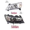 Front Headlight Assembly for Geely Emgrand EC715/EC718 (2009-2013 Models)