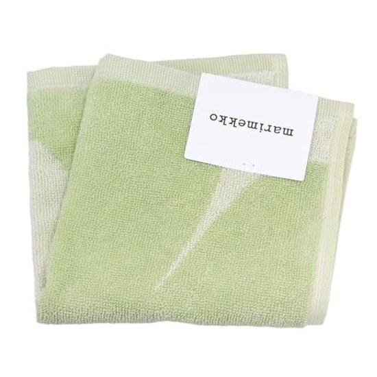 Marimekko hand towel mini handkerchief 30cm Unikko MINIPYYHE green