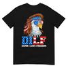 DILF Verdammt ich liebe Freiheit Adler Lustiges patriotisches 4. Juli T-Shirt