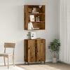 VidaXL Buffet avec armoire murale vieux bois bois d'ingénierie, meuble de rangement, meuble de rangement de cuisine, meuble 3329223