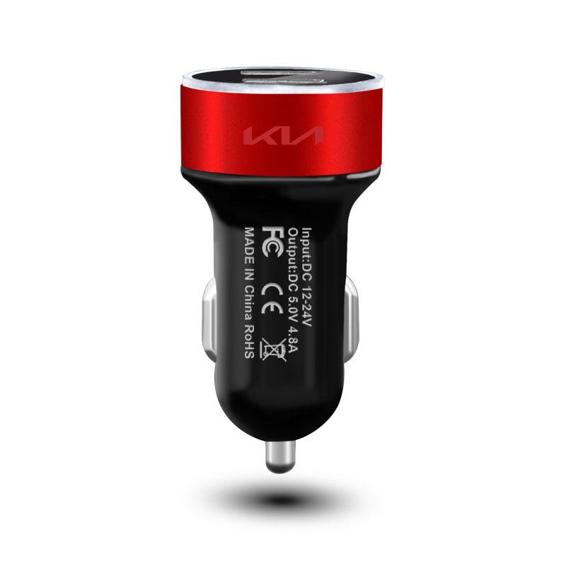 Car Charger USB Type-C Fast Charging Adapter For Kia Rio 3 K2 Ceed Cerato K3 Sportage 4 Picanto K5 Optima Sorento Forte Stinger