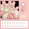 French Star Long-Lasting Sparkle Manicure: 24 Detachable Cute Nails