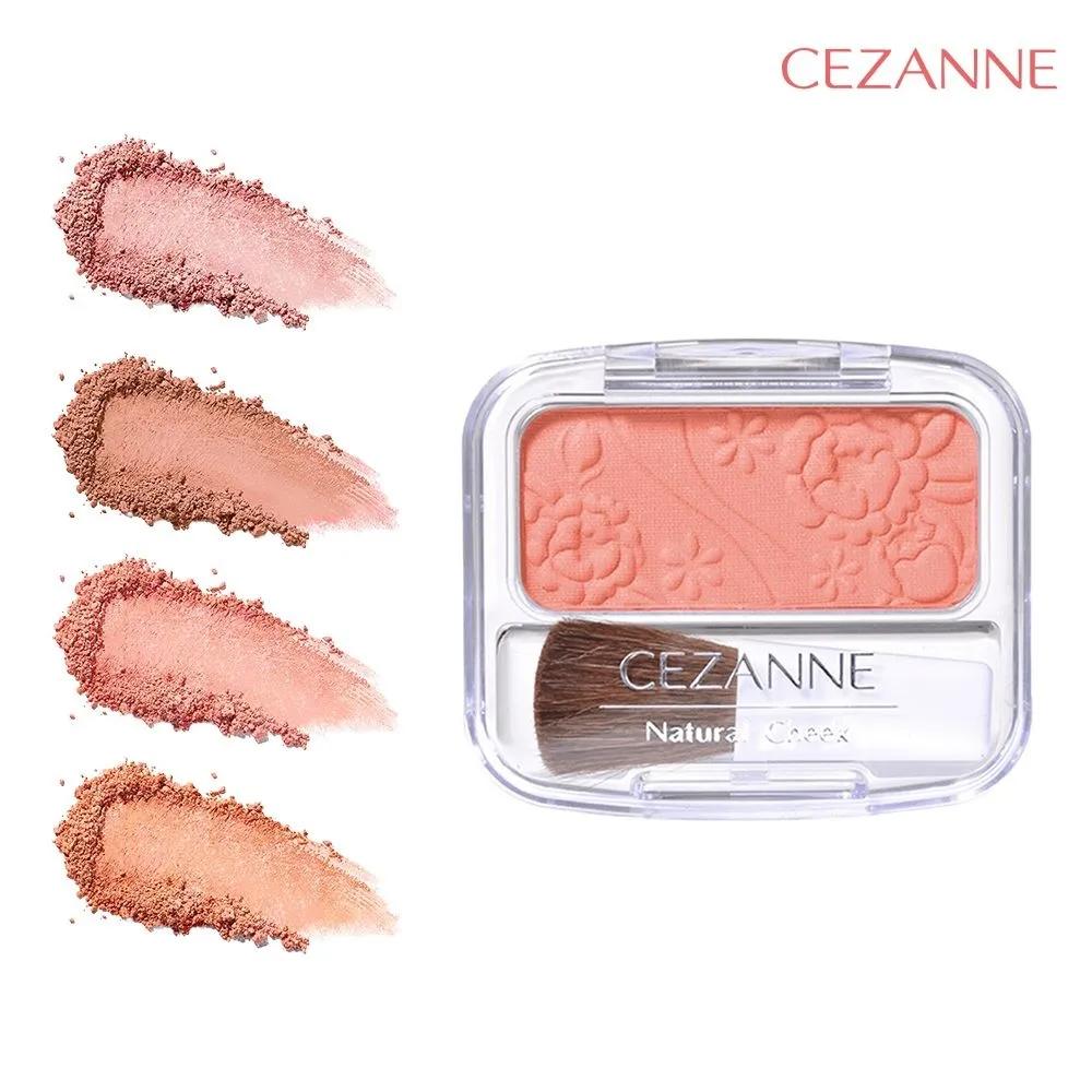 CEZANNE Natural High-Pigmentation Popular Cheek Blusher 01 Peach Pink