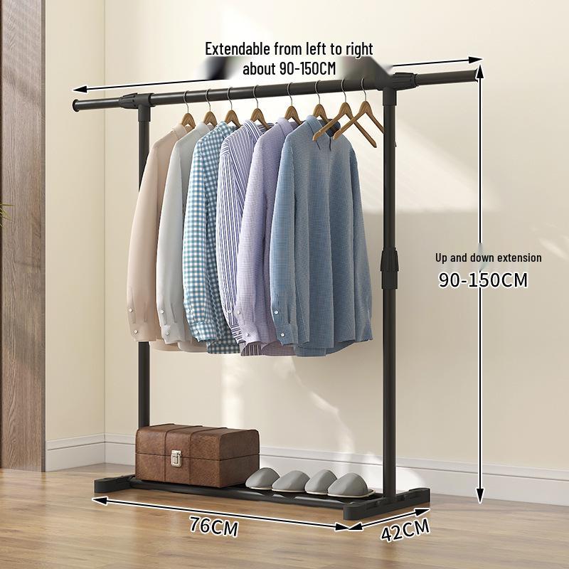 Indoor Folding Clothes Drying Rack for Bedroom or Balcony