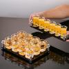 6/12/24 Huls Glasbakkeholder Hulstang Akrylglas Holder Vinglas Kop Serveringsbakke Kopper Organizer Glasudstilling Til Klub