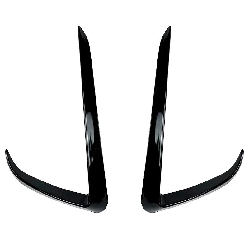 

Накладка на переднюю противотуманную фару для Tesla Model Y 2020 2021 2022 Накладка на бампер Wind Knife Накладка на световой спойлер для бровей