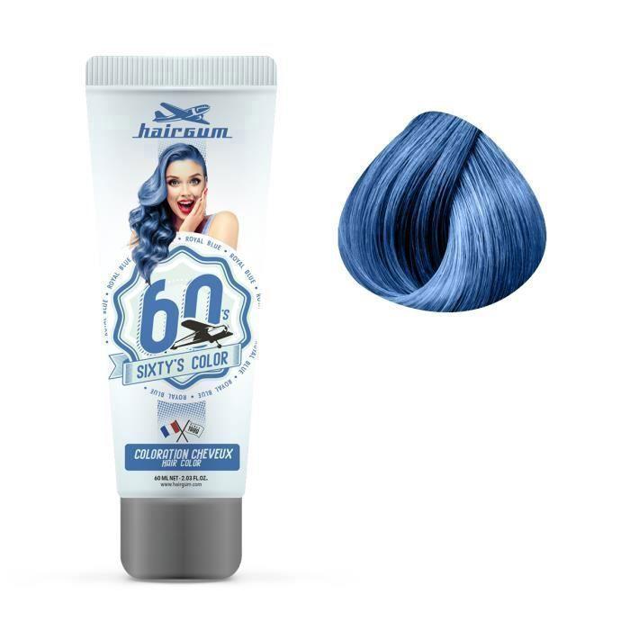 

Coloration semi-permanente - Hairgum - Royal Blu - Tous types de cheveux - Mixte - Adulte