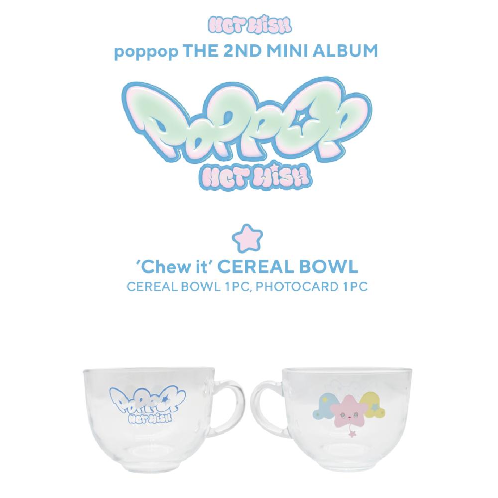 

Предзаказ NCT WISH 2-й мини-альбом poppop Chew it Cereal Bowl SION