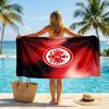 Asciugamano da Spiaggia Calcio Eintracht Frankfurt Morbido Microfibra Asciugamano Estivo Asciugatura Rapida Assorbente per Spiaggia Piscina Viaggio