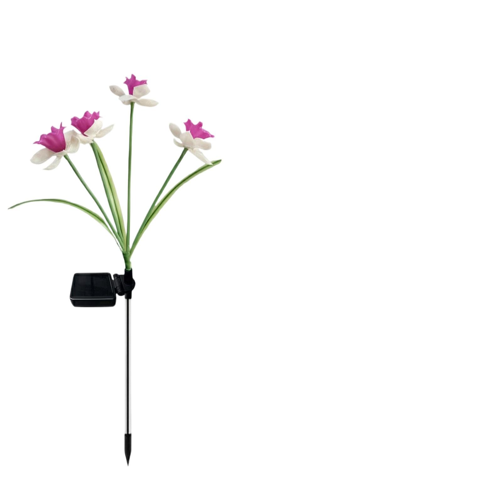 Daffodil Lamp Outdoor Garden Decoration, Courtyard Lamp, Villa Ground Plug