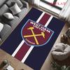 Dywan z logo West Ham do salonu, sypialni, domu, dekoracja sofy, antypoślizgowa mata podłogowa dla dzieci do zabawy