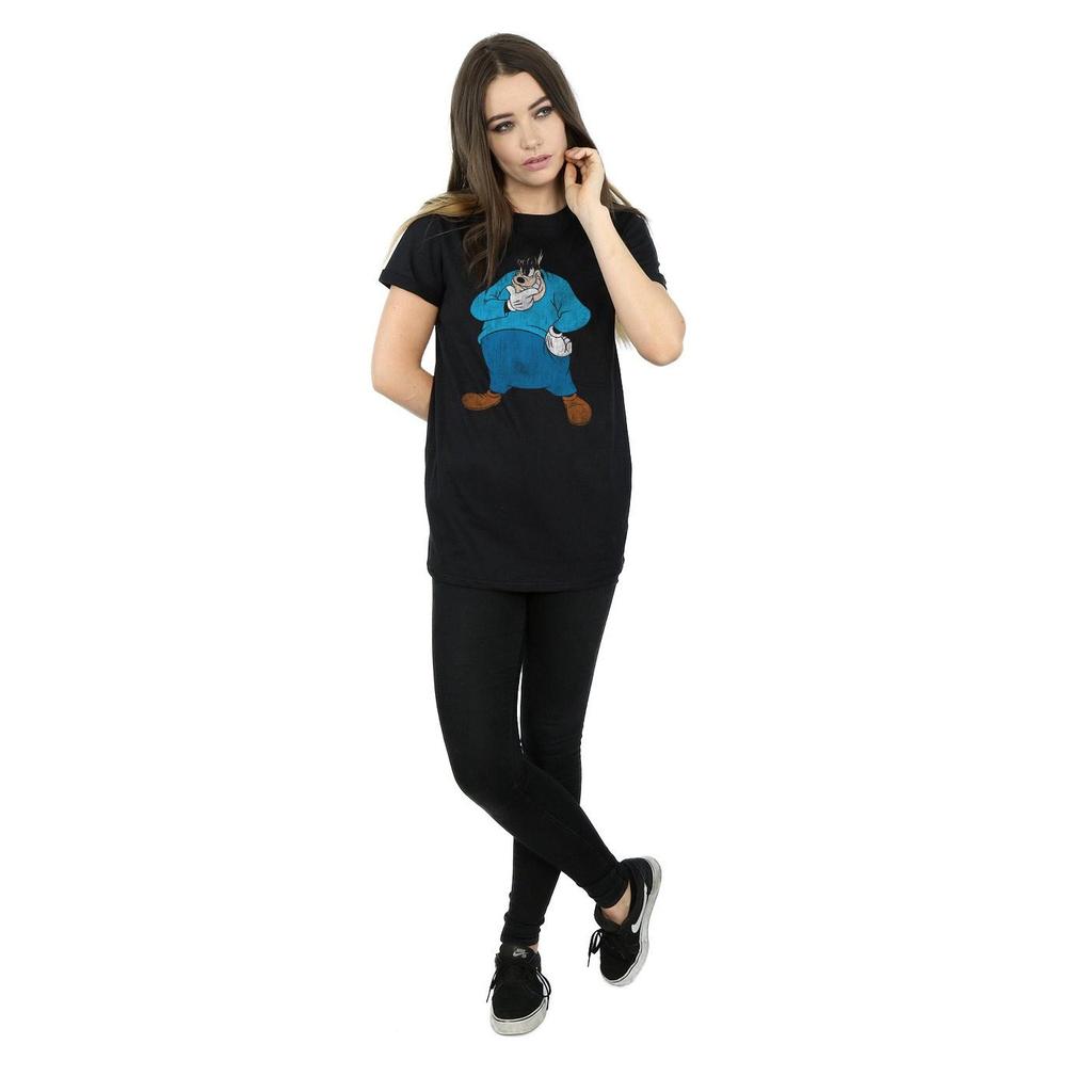 Disney Klassisches Pete Baumwoll-Boyfriend-T-Shirt für Damen