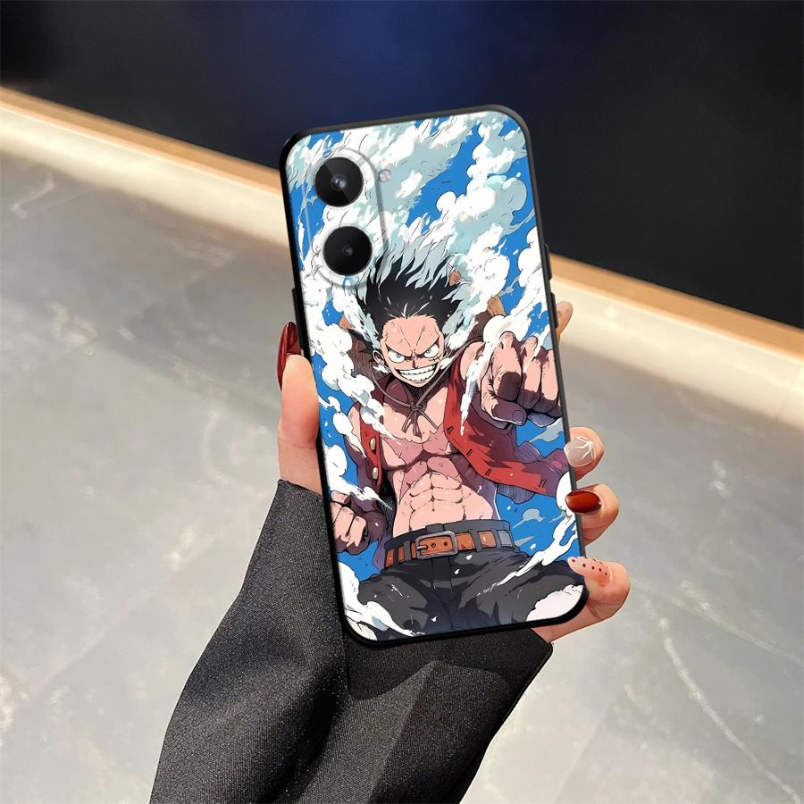 Phone Cover Case for Realme C21 C25 12 14 11 Pro C33 C35 C53 C55 P3 Ultra GT Master Neo2 C15 C12 Nazro 50 50i Ones Pieces Luffy