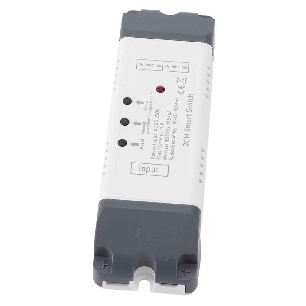 Wireless Remote Control Module 2200W 3 Mode 2 Channel 433.92mhz Timer Tap Interlock Remote Control