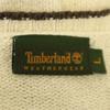 Timberland 90s Long sleeve V neck sweater L white Knit Old Vintage Men's Used