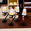 Miniature Ice Cream Stand Ice Cream Cone Holder Model Decor Toy Dollhouse Accessories