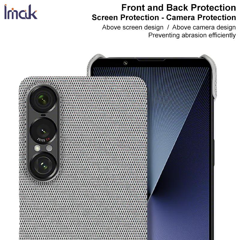 Für Sony Xperia 1 VII Handyhülle IMAK Ruiyi Serie Stoffhülle