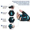 Breathable Half Finger Cycling Gloves Men Women Silicone Grip Mountain Bike MTB Road Bicycle Gloves Summer Sports Riding Gear