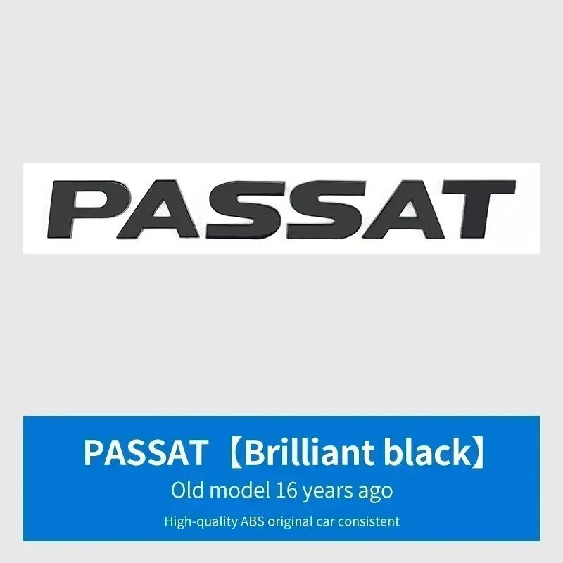 ZCKOT1 1Pcs ABS Car Logo Letter Sticker Rear Tail Door Trunk Sticker Rear Emblem For VW Passat 2016-2021 Accessories StylingSticker