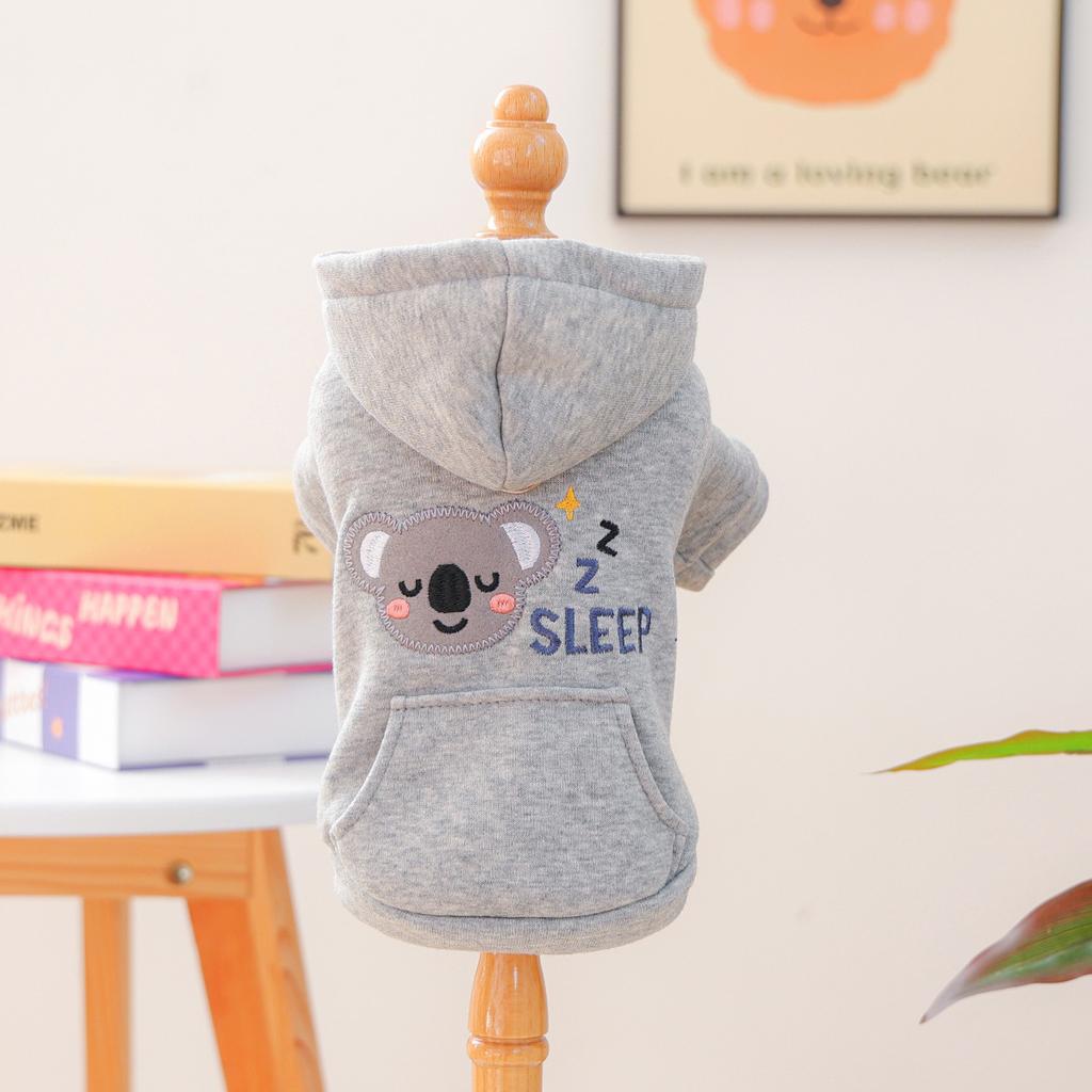 Pet clothes Autumn and winter small dog puppies happy dog cat warm comfortable clothing happy animal city sweater