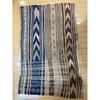 Used Geometric Patterned Woven Rug, Parti Vintage