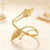 European-American Summer Leaf Adjustable Armband Bracelet Women